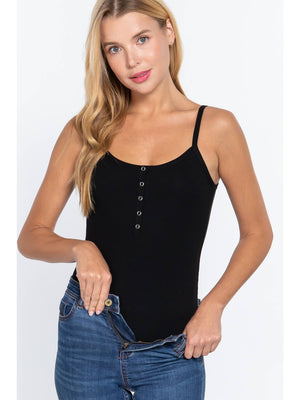 Black Cami Bodysuit