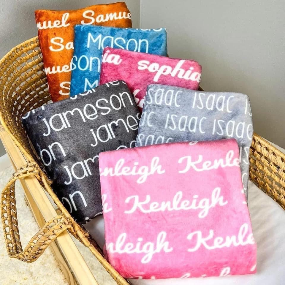 Personalized blankets