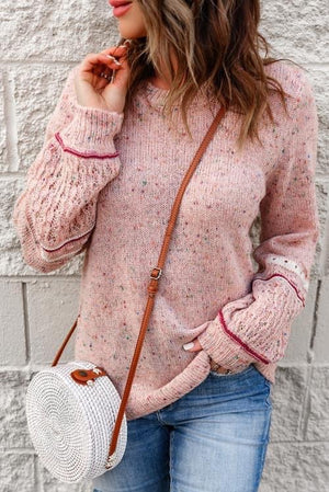 Colorful dot pullovers