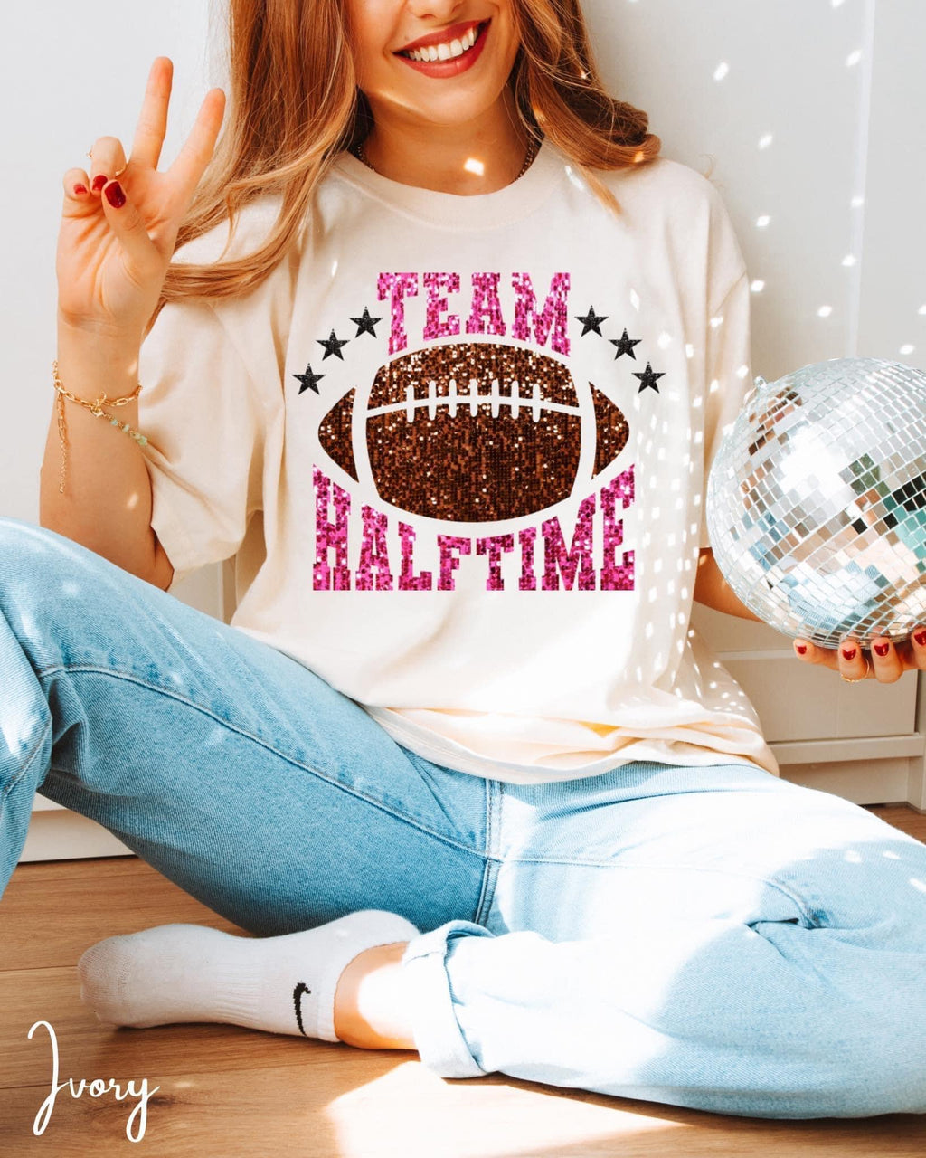 Team halftime sweatshirt