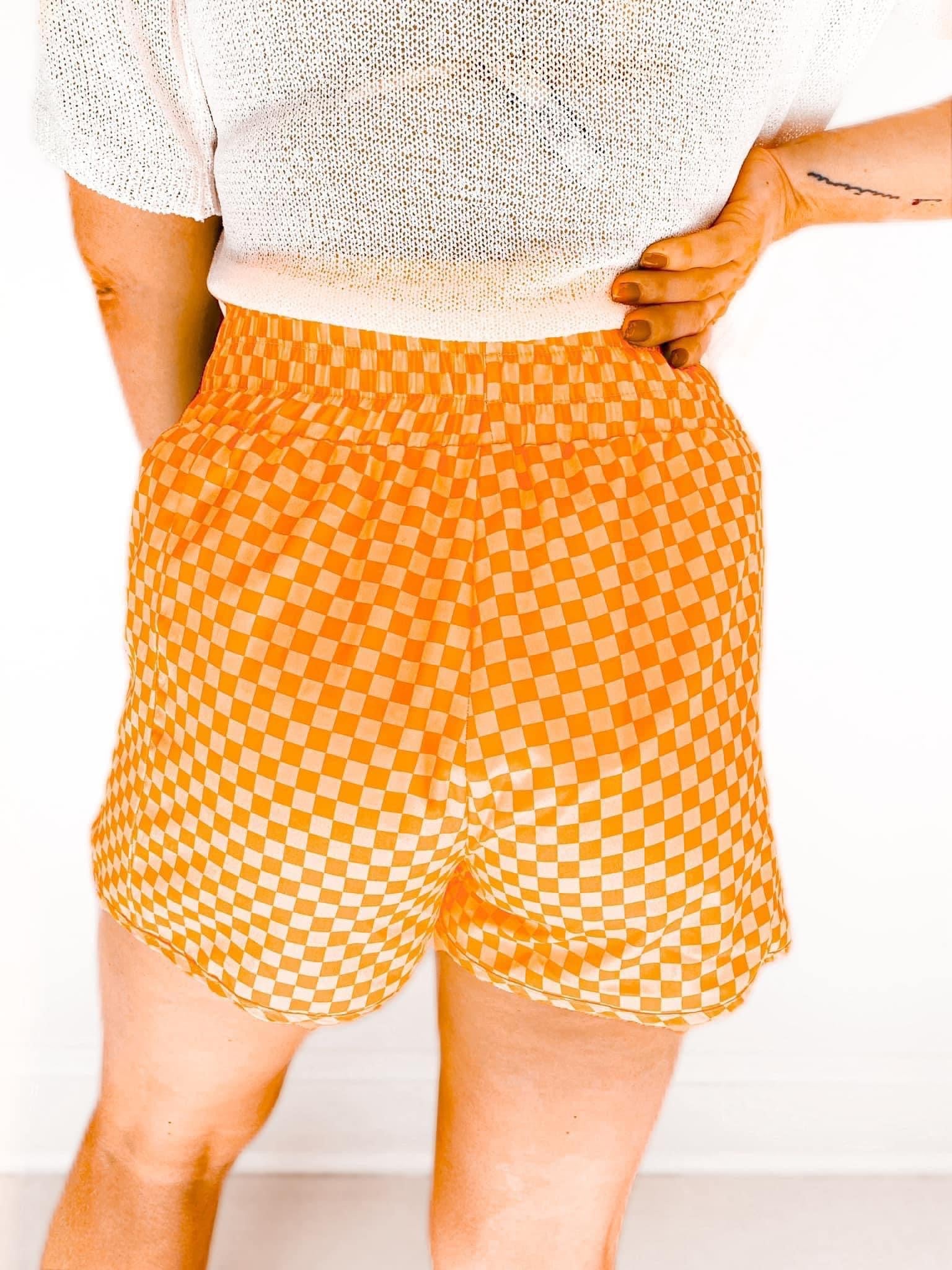 Cheyenne checkered shorts