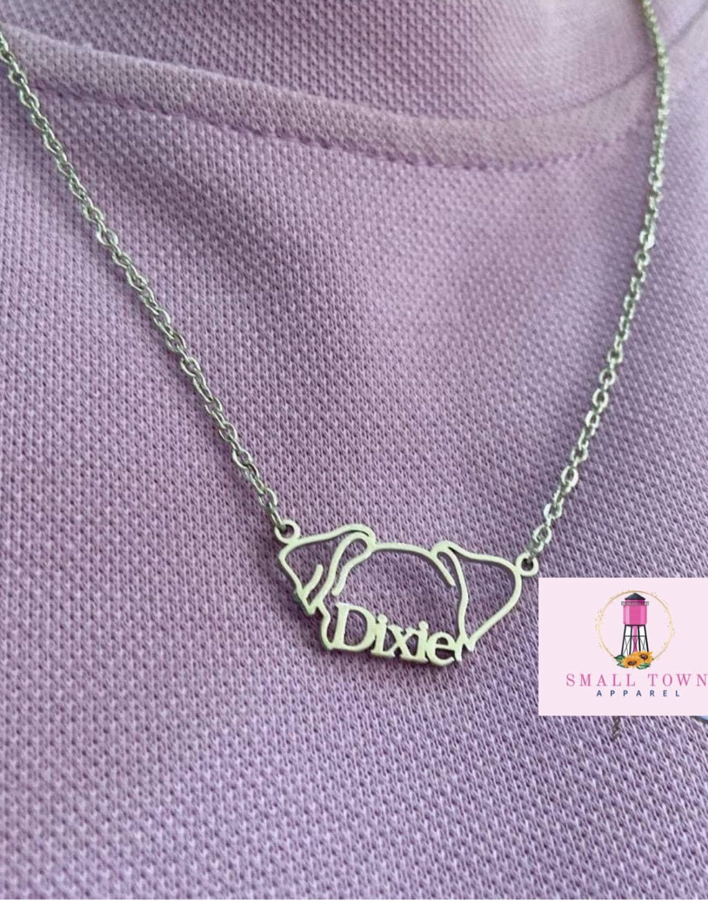 Personalized dog necklace