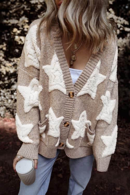 Star cardigan