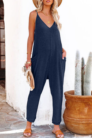 Navy jumpsuit