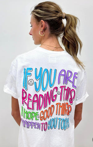 If you’re reading this tee