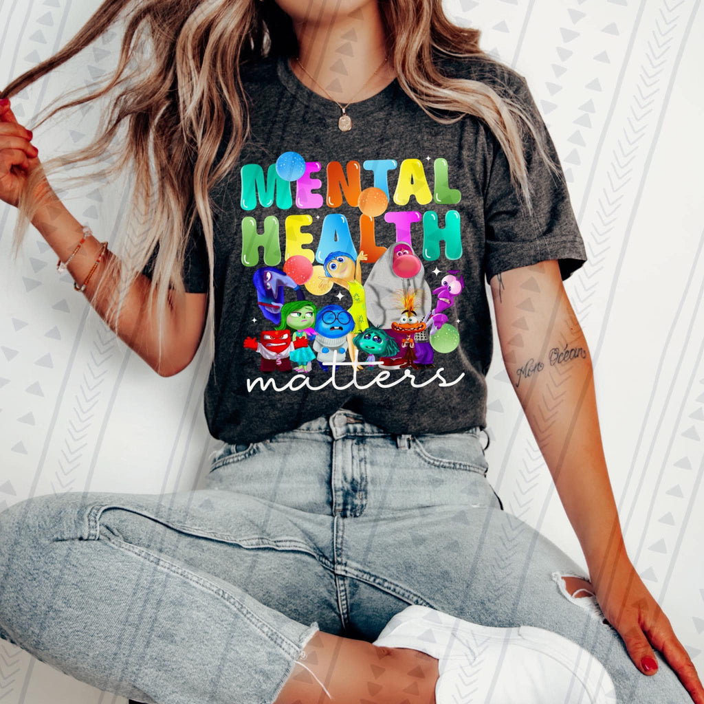 Mental health inside out tee