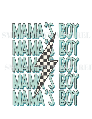 Mama's Boy Blue Graphic Tee