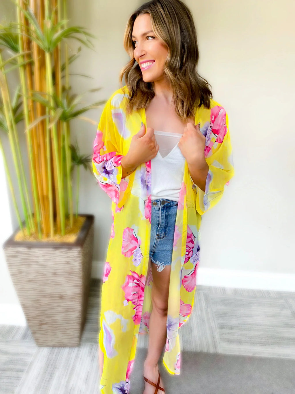 Wynn Watercolor Kimono